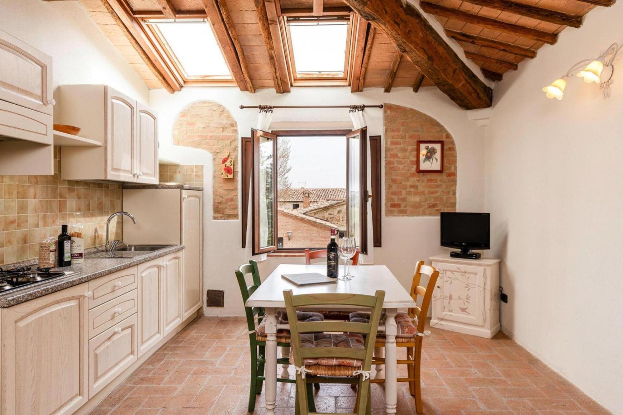 Fattoria Bio Pieve A Salti Montalcino Lägenhet Exteriör bild