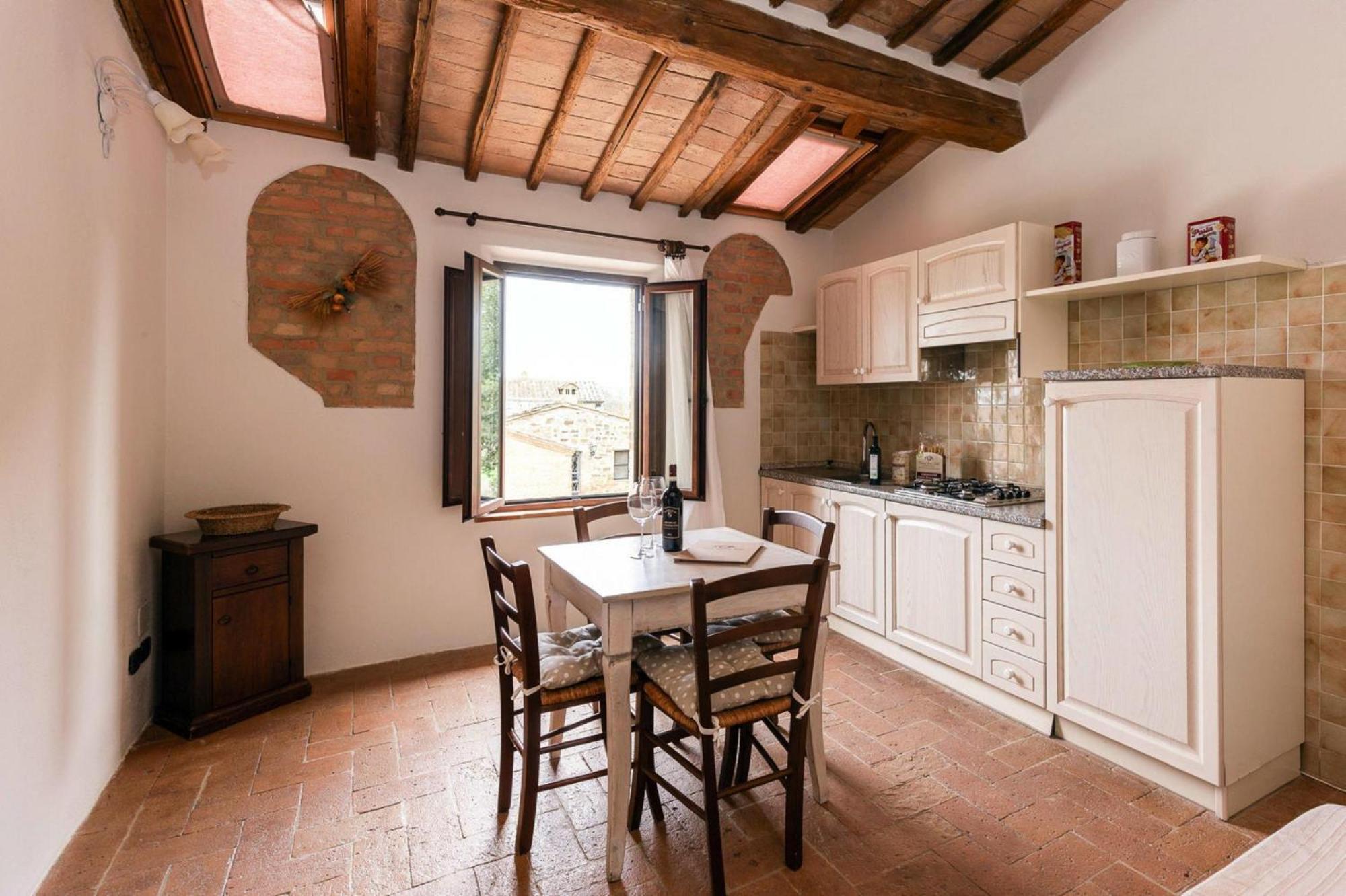 Fattoria Bio Pieve A Salti Montalcino Lägenhet Exteriör bild