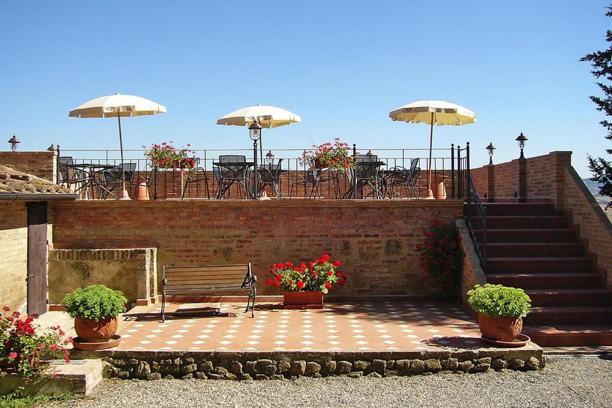 Fattoria Bio Pieve A Salti Montalcino Lägenhet Exteriör bild